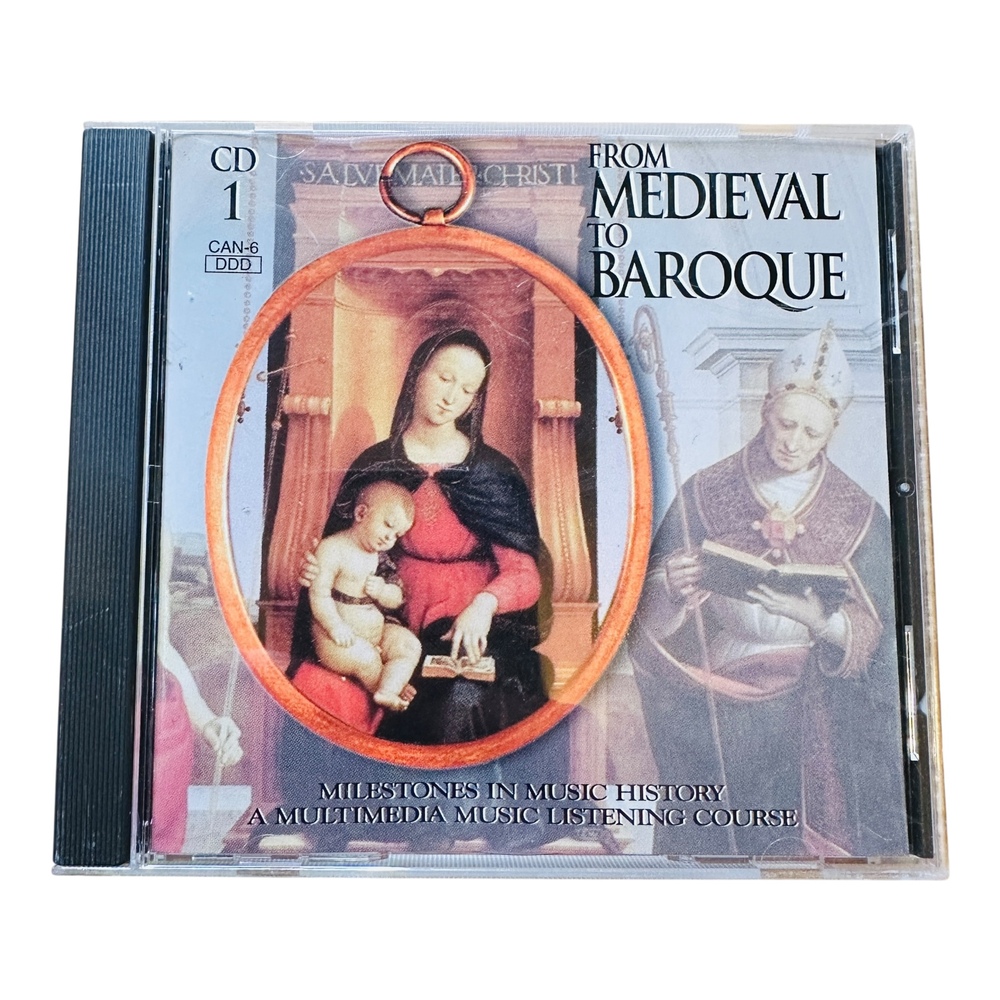 Naxos Milestones In Music History CAN6 CD 1 Multimedia Course Baroque Hong Kong